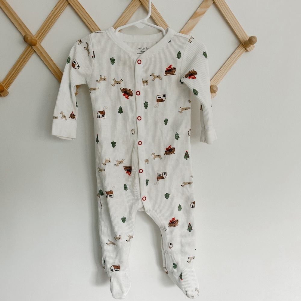 Carters Christmas pajamas